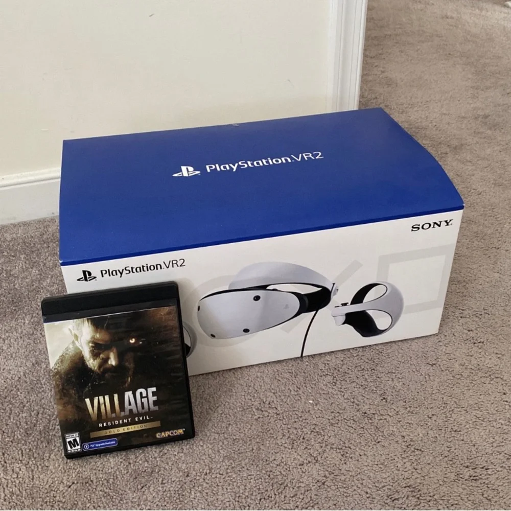 PS VR 2 W/ Resident evil village